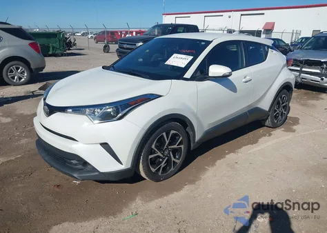 2019 Toyota C-Hr Xle z USA, uszkodzony, nr VIN JTNKHMBX3K1035918